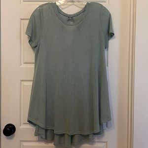 Teal Swing Top